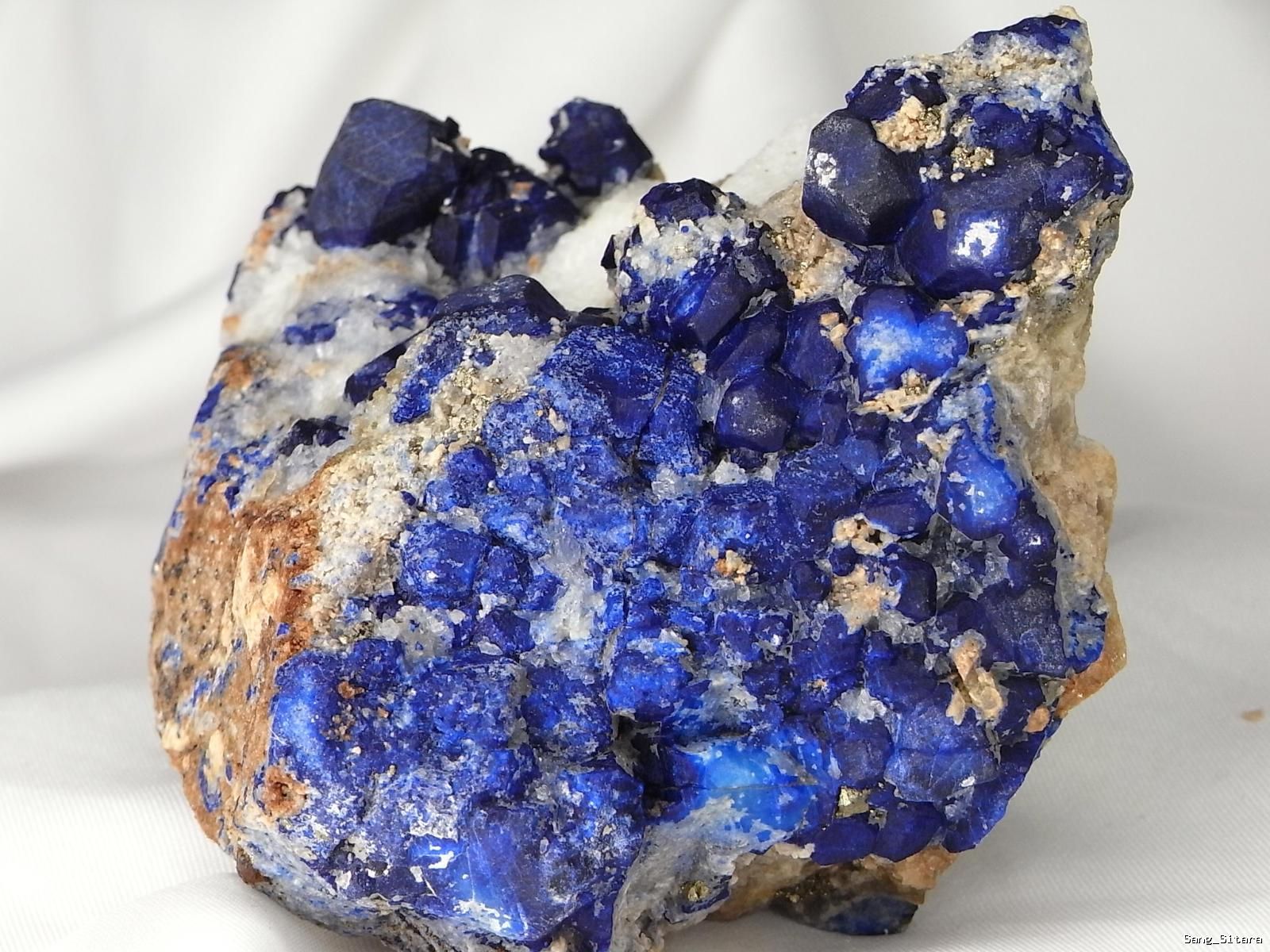 Superschöne große Lapislazuli Kristall Stufe Lasurit Lazurit 9,5cm