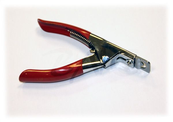 Nailcutter**rot silber**