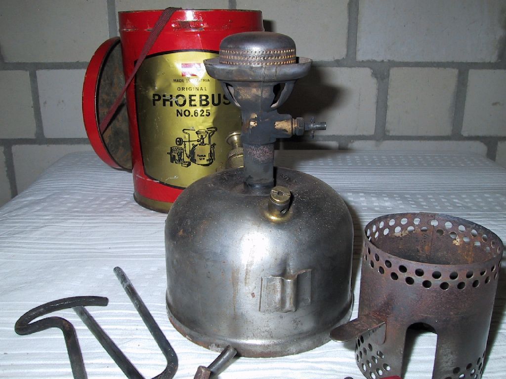 PHOEBUS 625 AUSTRIA PETROLEUM KOCHER CAMPING KOCHER KEROSENE CAMP