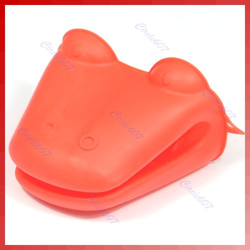 New Insulation Cooking Glove Heatproof Silicone Hippo