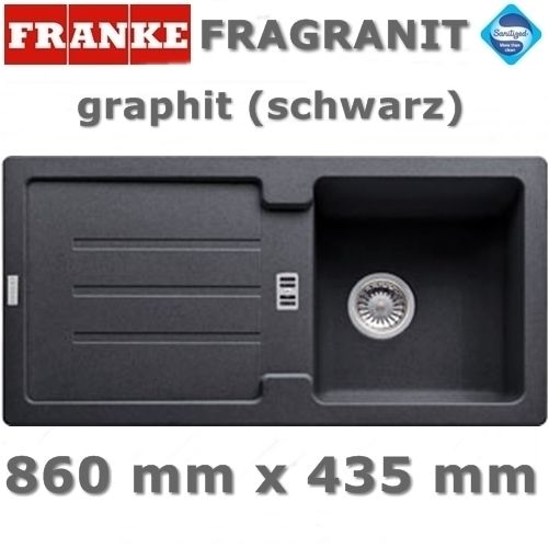 Franke Granitspuele Strata STG 614 Fragranit Spuele Kuechenspuele 86 x