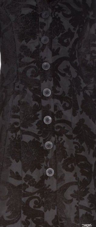 Desigual Damen Langmantel, Größe 42, Farbe  Schwarz (2000)