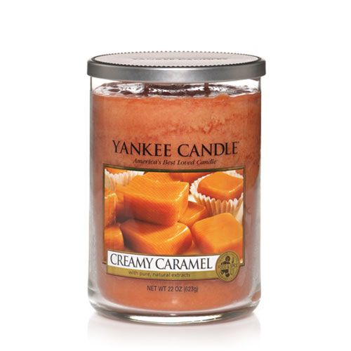 YANKEE CANDLE Creamy Caramel Zweidochtkerze groß