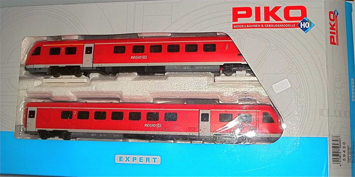 VT612 Dieseltriebwagen DB AG Ep.IV DSS Piko 59430 1/87 NEU OVP