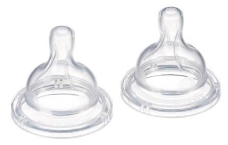 AVENT 2x VIERLOCH SAUGER schnellerNahrungsfluss NEU#A08