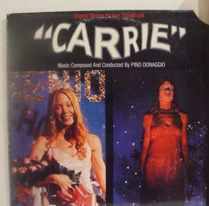 SOUNDTRACK carrie LP vinyl UA LA716 H VG+ 1976