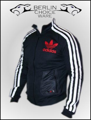 Adidas Jacke La T Poly TT Black Gr. XS   L