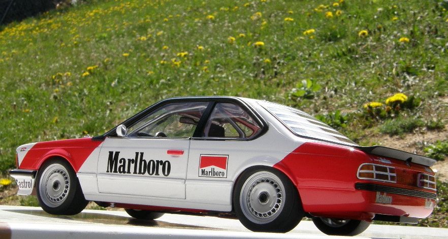 18 Autoart BMW 635 CSI Marlboro Testcar Umbau/Einzelstück