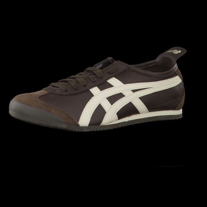 Asics Sportschuhe Sneaker Mexico 66 dkbraun ecru 649