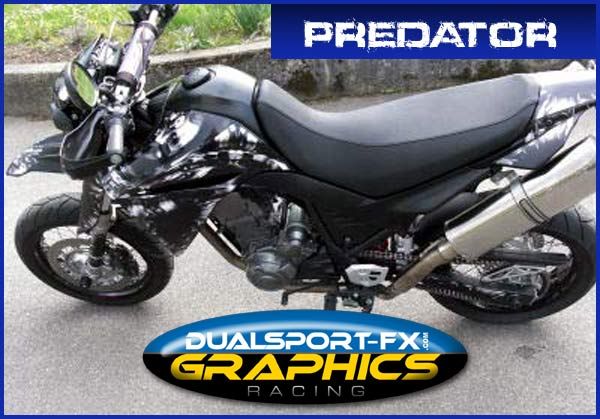 DUALSPORT FX PREDATOR FULL DEKOR,DECAL fits XT 660 R