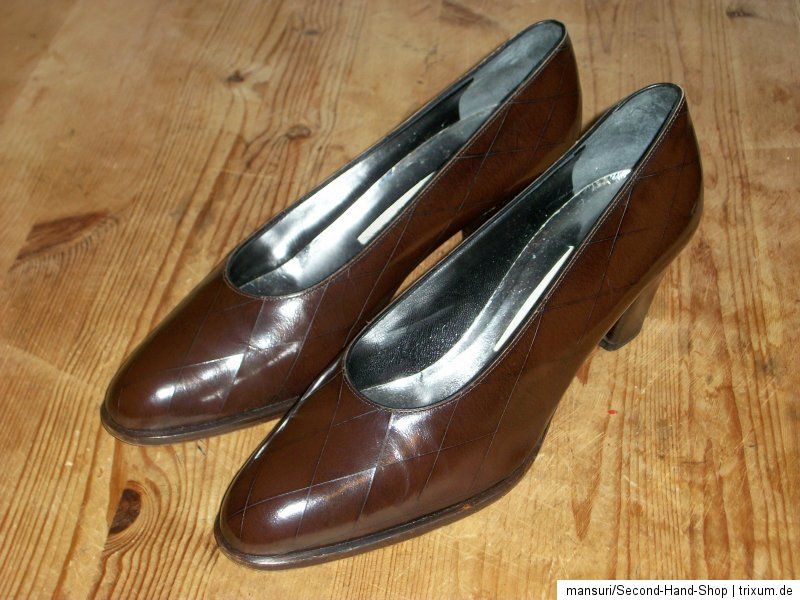 Lorenzo Banfi schuhe Pumps Ascot Leder Gr 37,5