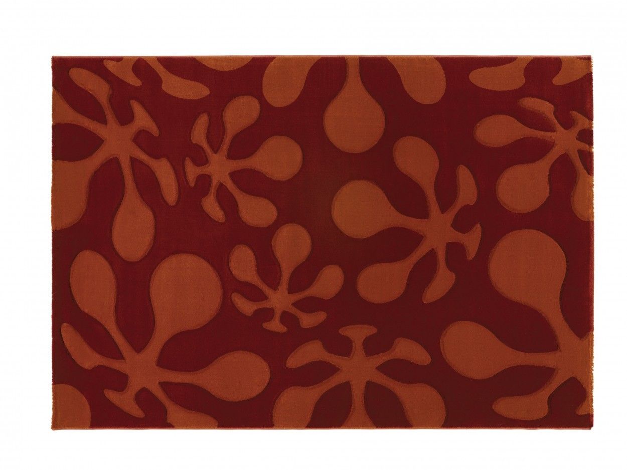 Lars Contzen Teppich Le Pop 653 terra orange 160 x 230 cm Designer