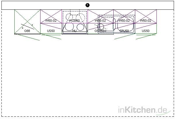 Nobilia Einbauküche Forma Vanille (654)