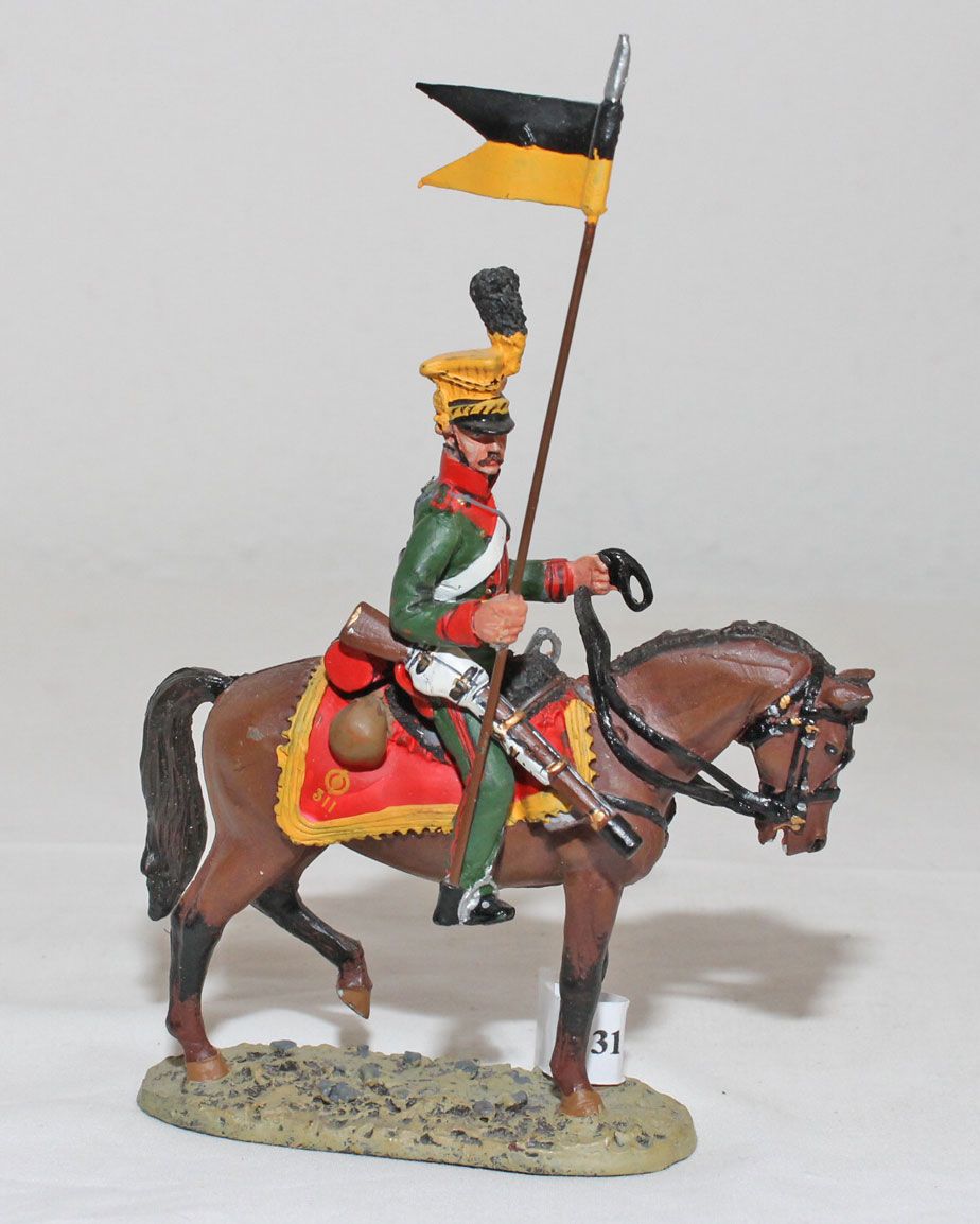 Del Prado Militärsfiguren, Napoleonische Kriege Kavallerie 31 40.