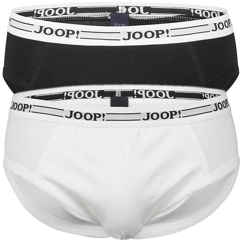 Joop Herren Slip Brief P4100 659 weiß schwarz NEU WOW 