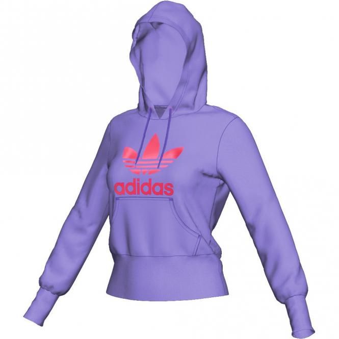 Adidas Damen Trefoil Hoodie Sweatshirt 2530 mit Kapuze 2000000141916