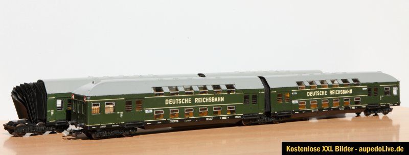 Schicht Prefo Piko DDR Doppelstockzug 4 teilig DR Epoche III mit OVP