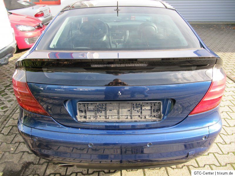 Mercedes W203 C Klasse Coupe Sportcoupe Kotflügel links blau