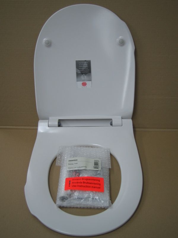 Pressalit Modern Art WC Sitz Autoclose 672 Weiß Laser
