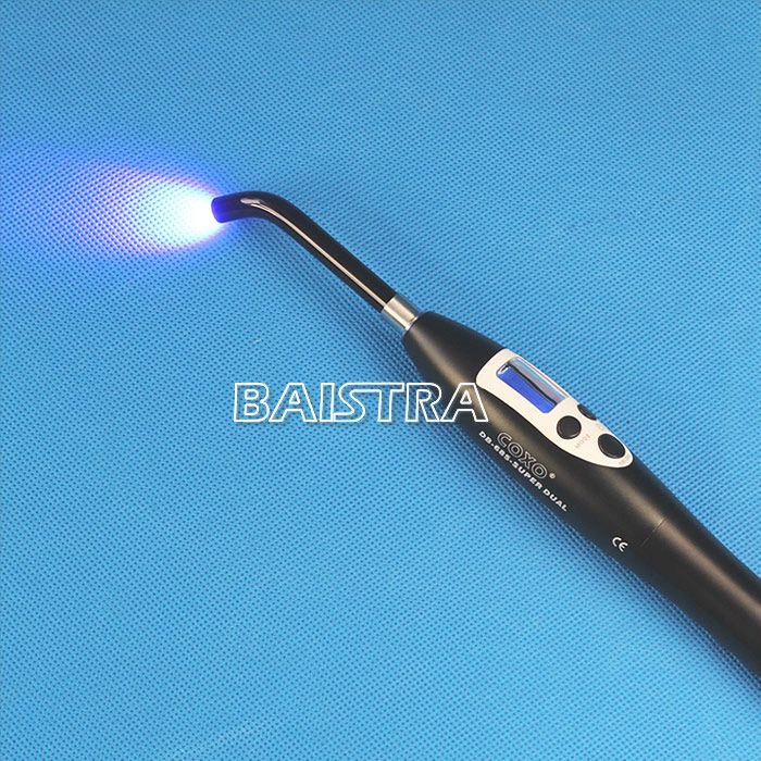 Dental Wireless LED Curing Light Lamp Tooth Whitening Accelerator LCD