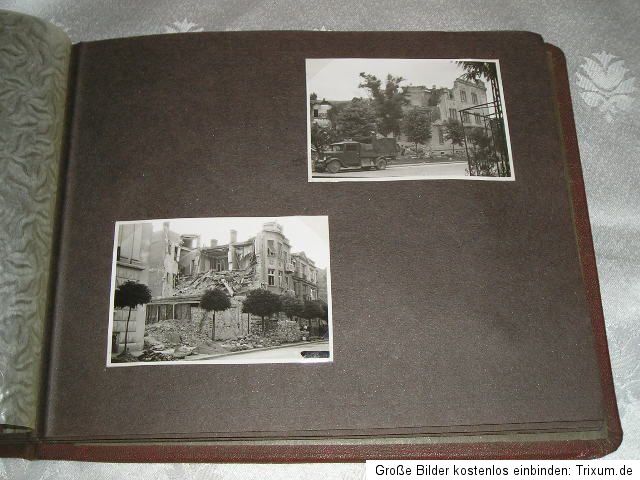 altes Fotoalbum   WK II WW II Belgrad 1941 