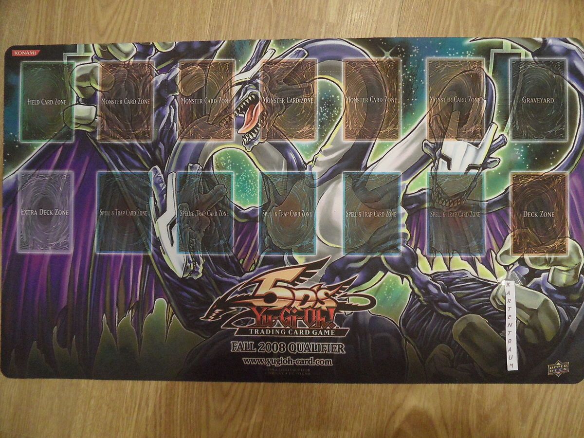 Yugioh Spielmatte / Playmat Montagedrache Fall 2008 Qualifier