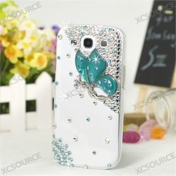 3D Glitter Bling Glitzer Strass Hülle Hard Case FOR SAMSUNG GALAXY S3