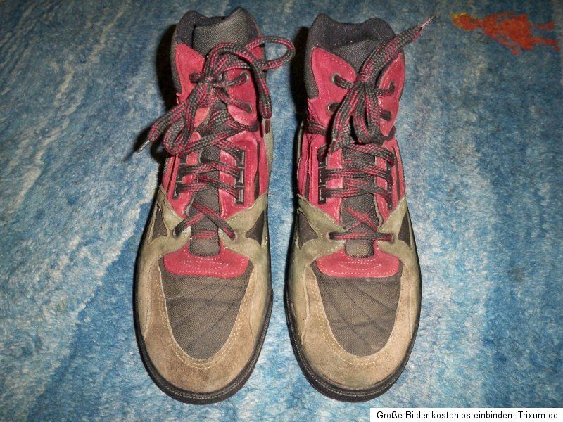 Airborne Herren Leder Schuhe Trekking Stiefel Boots Gr.9,5 = 44 Made