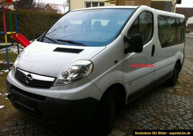 Opel Vivaro 2,0 CDTI 84 kW/114 PS EZ 12/2008 Modell 2009