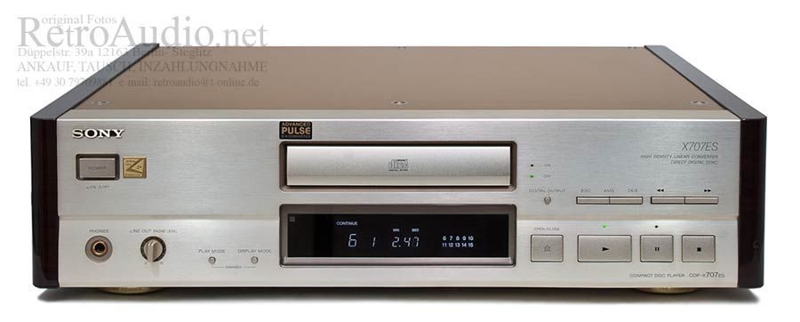 Sony CDP  X707es Swoboda 2+ champagne