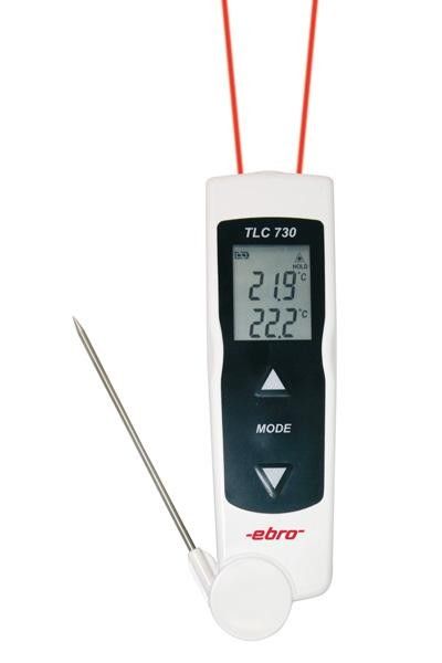 TLC 730 Dual Infrarot / Klappthermometer von ebro