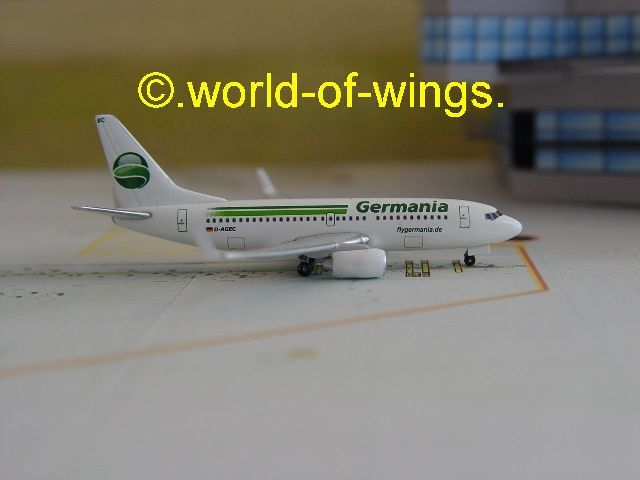 Germania Boeing B 737 700W D AGET Herpa Wings 517874