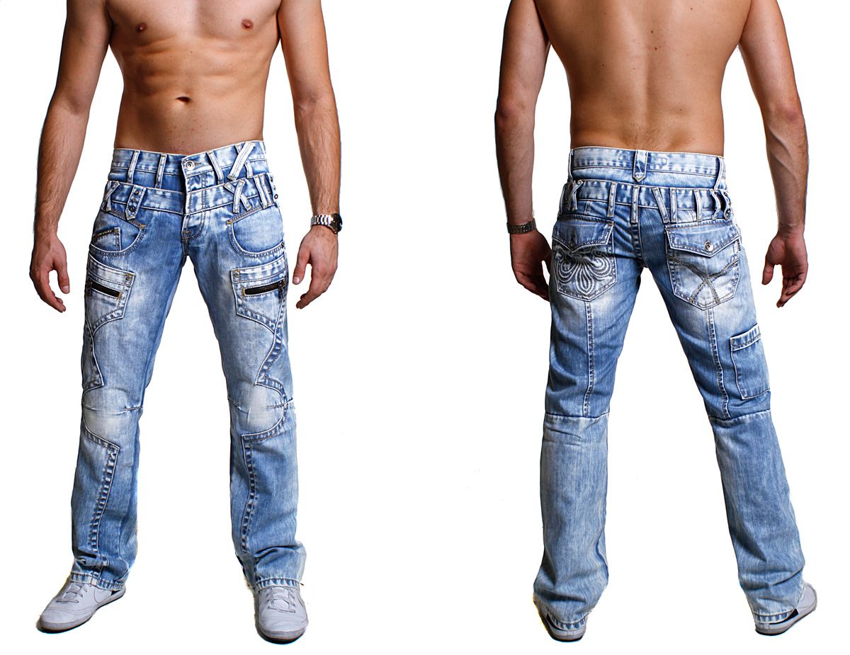 Cipo & Baxx Jeans   TOXIC flashed blau C.733 W29   W38