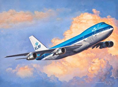 03999 Revell 1450 Flugzeug Jumbo Jet Boeing 747 200 Bausatz