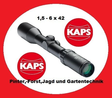 KAPS 1,5   6 x 42 Classic Zielfernrohr Absehen4 , 8 , Neu