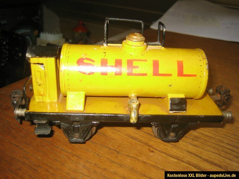 Märklin Spur 0 1994/0 Kesselwagen Shell gelb 30er Jahre