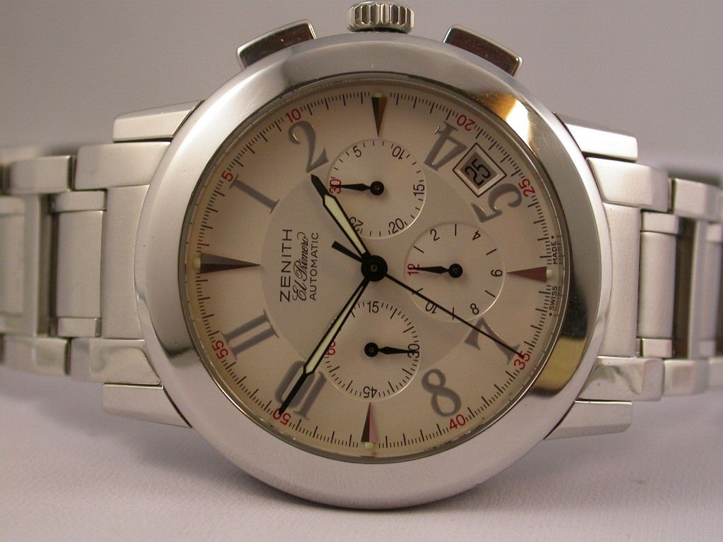 Zenith Port Royal V Chronograph Stahl / Stahl  742/965