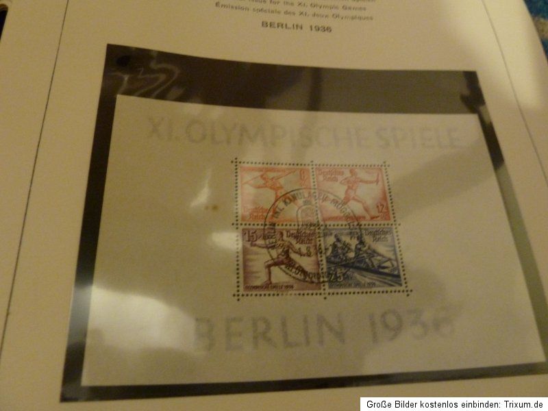 alte Briefmarkensammlung aus dem Nachlass Deutsches Reich und mehr