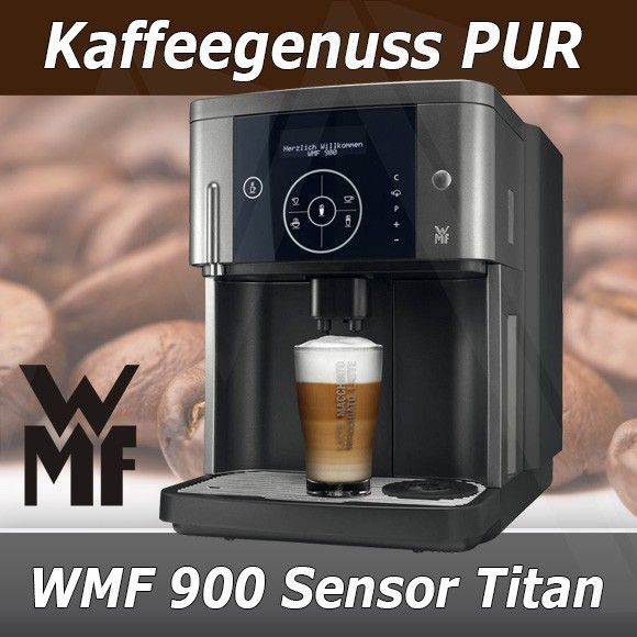 WMF 900 sensor titan Kaffeevollautomat + WMF Sensor Touch Screen