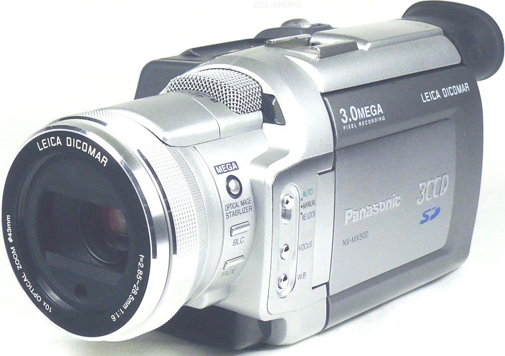 3CCD MiniDV Camcorder PANASONIC NV MX500 TOP Zustand + Zubehörpaket