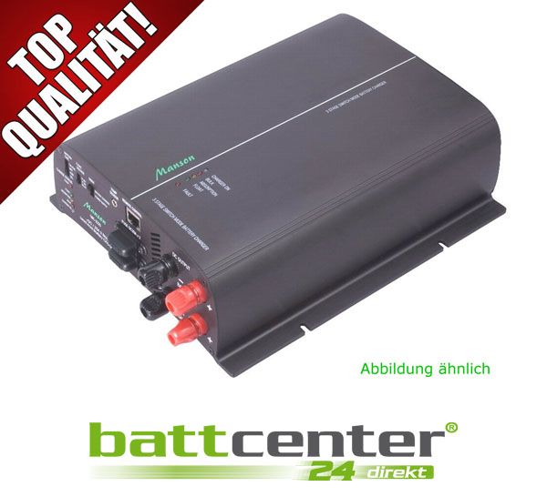 12V 30A geregeltes Batterieladegerät, IUoU Kennlinie f. Batterien v