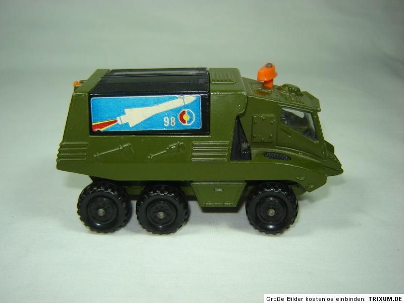 Missile Launcher Matchbox Battle Kings K III Modellauto Raketenwerfer