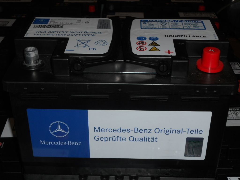 VRLA Starterbatterie orig. Mercedes 70 Ah / 760A Autobatterie