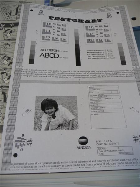 Ricoh Aficio 3030 Label Nashuatec DSM 730 s/w Kopierer