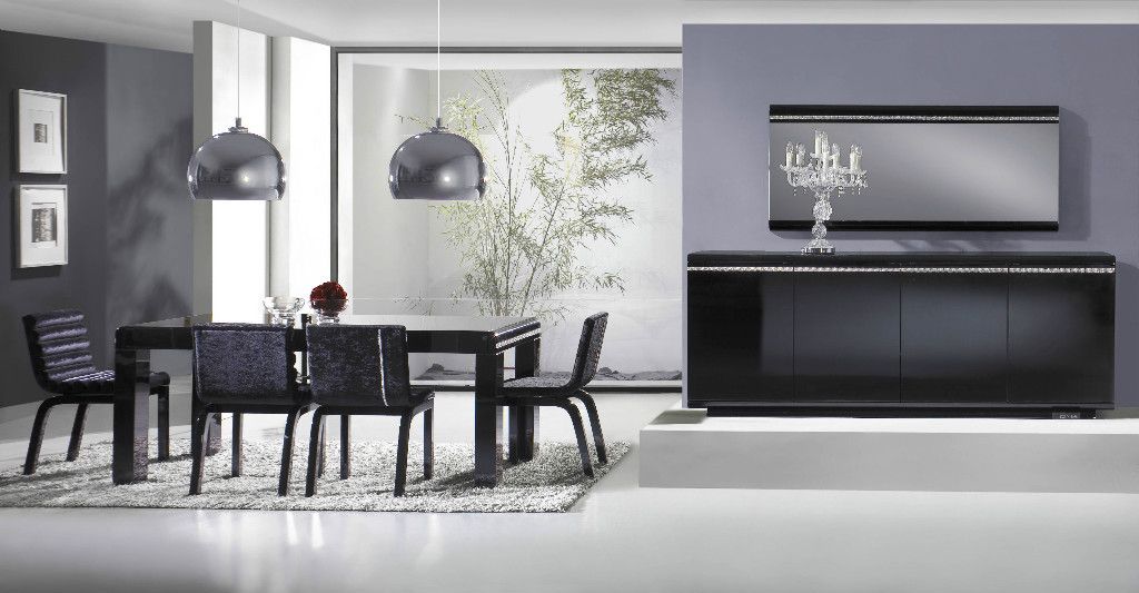 ESSZIMMER+SIDEBOARD ECHTE SWAROVSKI STEINE GTD020 2