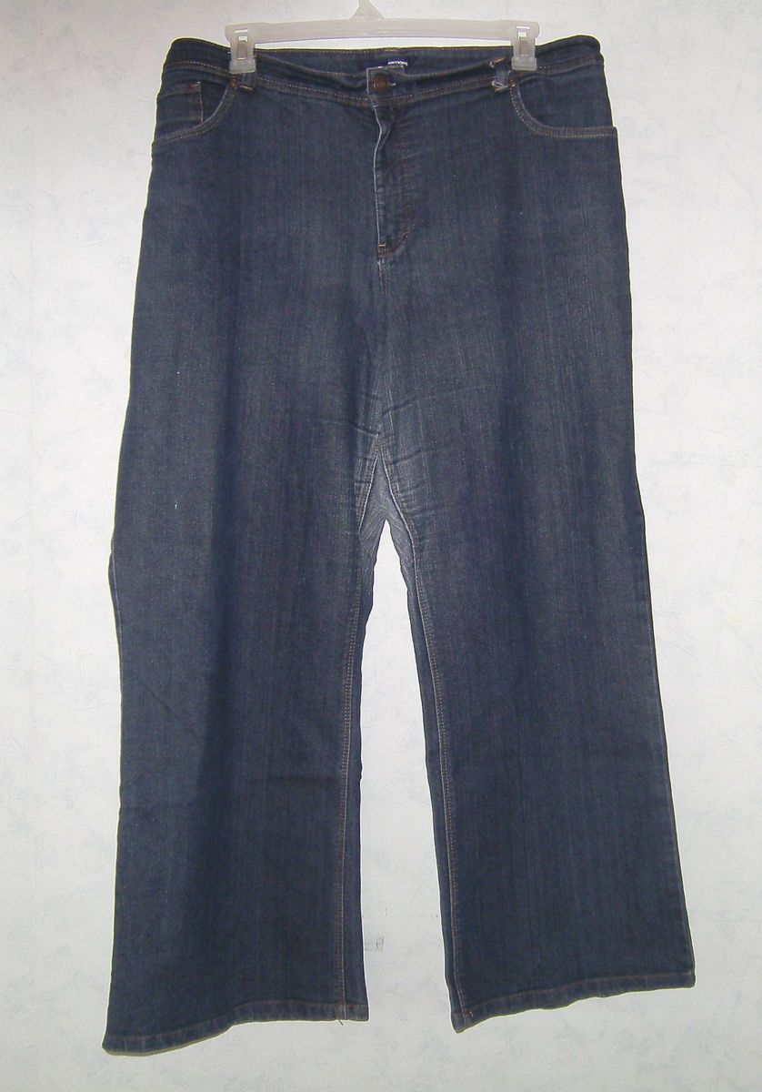 ღ EU 56 (US 26W) STRETCHJEANS Damen, Stonewashed BLUE, BOOTCUT