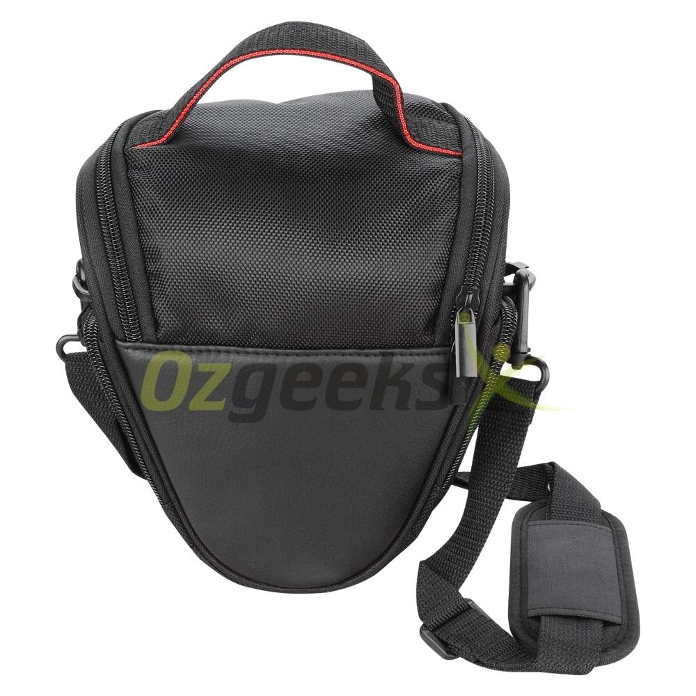 FotoTasche KameraTasche DSLR Kamara Leder Tasche für Canon Nikon