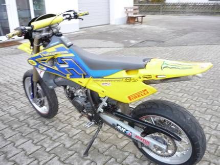 Husqvarne 125 RM fast 40Ps Supermoto +Zubeh. Cross Super moto TOP