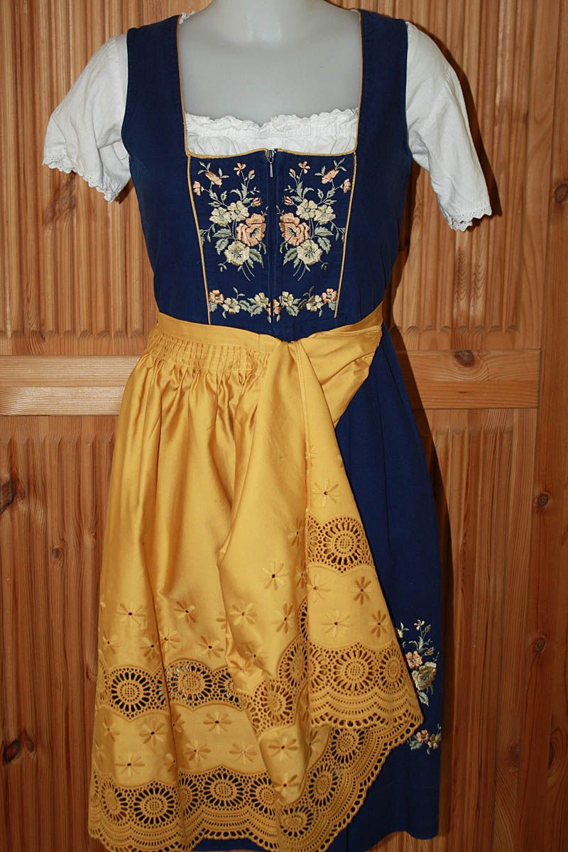 KL794 @ tolles Wunderlich Dirndl @ Trachtenkleid @ Mieder 38 40