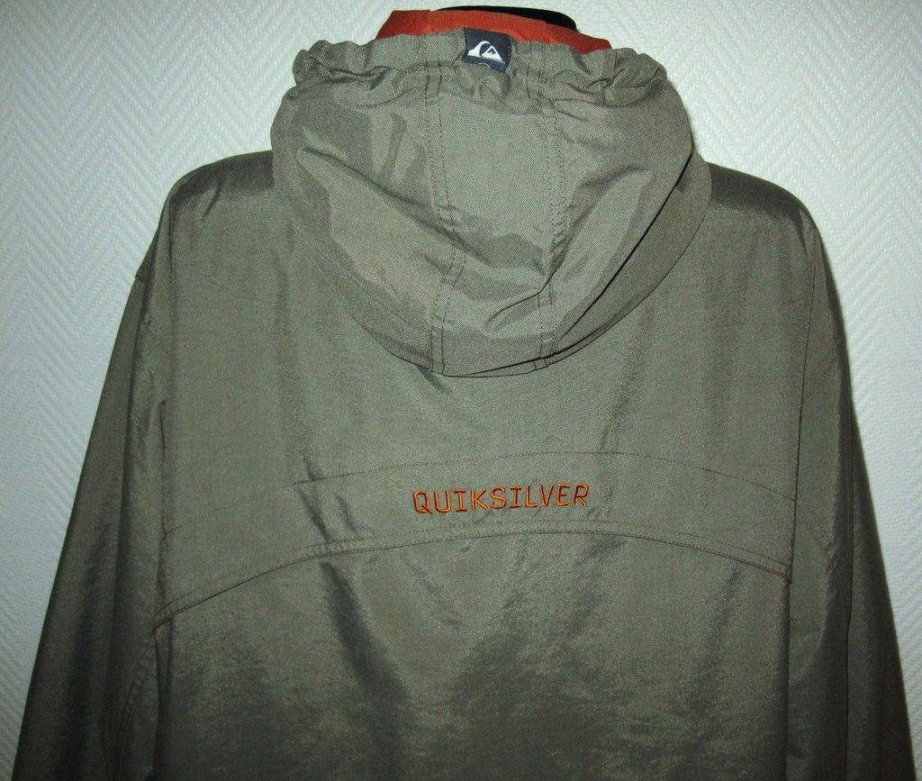 Quicksilver Power Winds edle trendige Jacke / Parka Gr.XL Fleecefutter